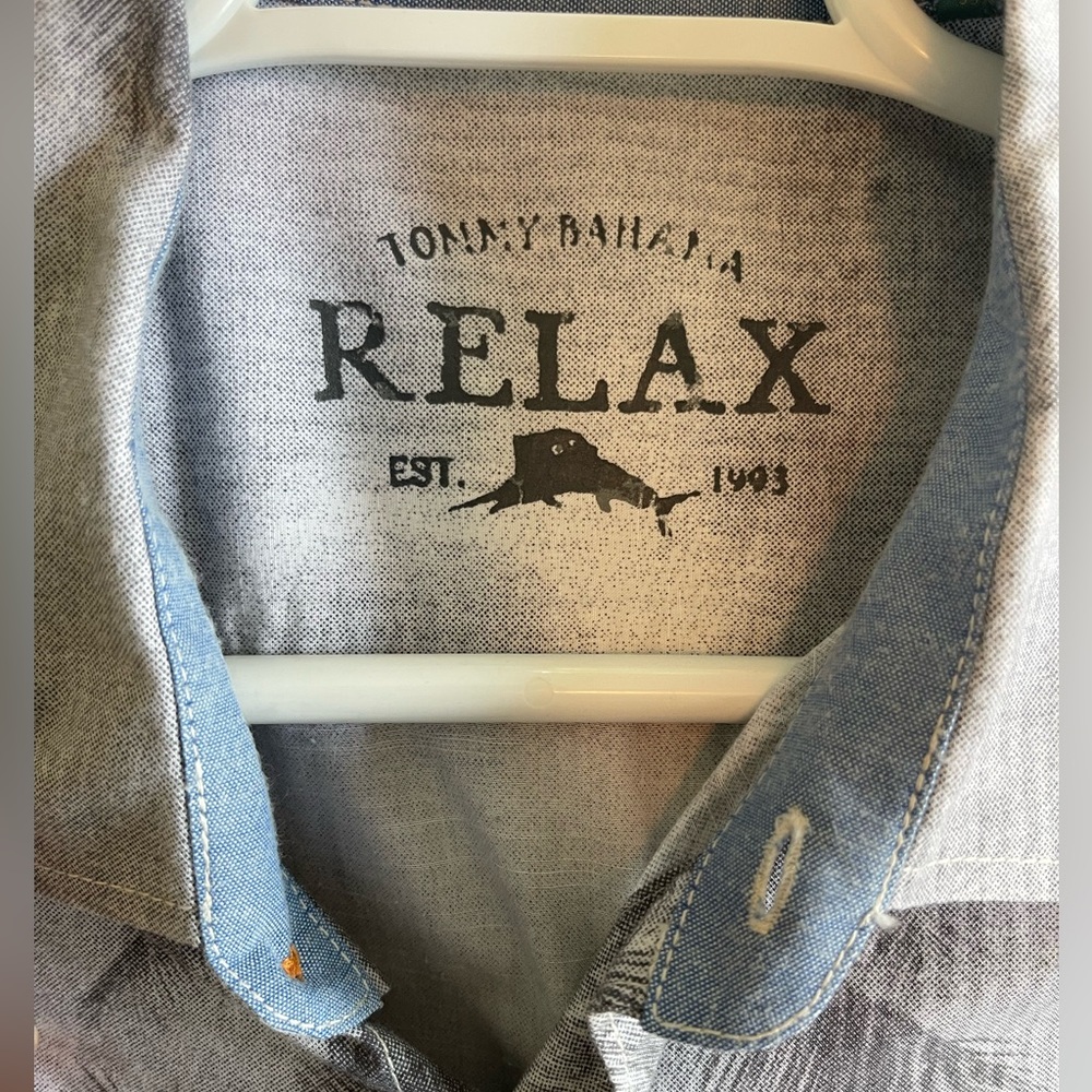 Tommy Bahama Relax Hawaiian Palm Long-Sleeve Button-Down Shirt